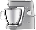 Kenwood robot pâtissier, 7 L, 1200 W, Argenté, Titanium Chef Baker XL KVL85.004SI, Robot Cuisine avec Balance Intégrée