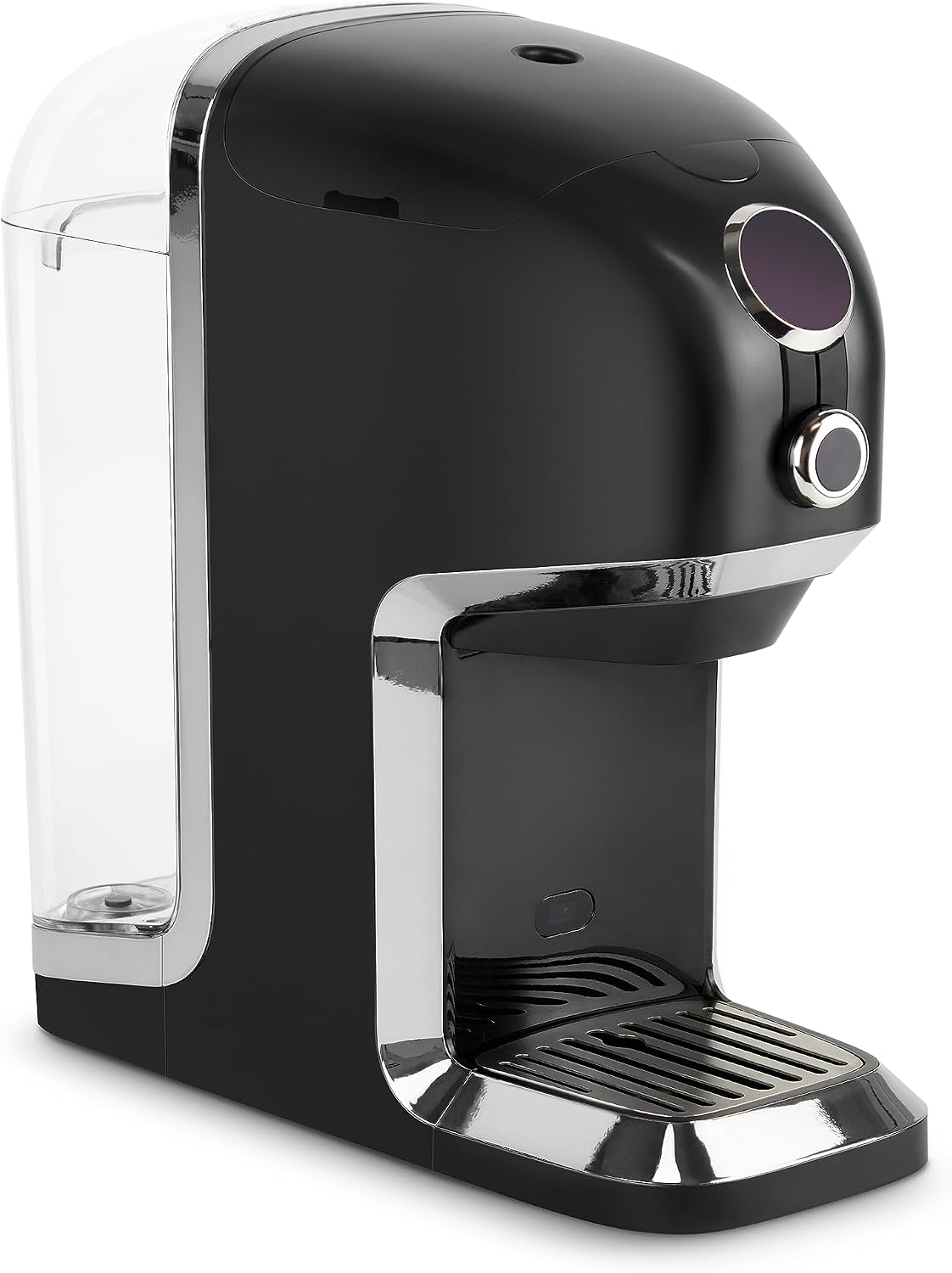 BRU distributeur d'eau chaude, Noir, Machine à thé pour thé en vrac & herbes & sachets de thé, SANS capsules