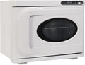 Chauffe Sèche-serviettes, Noir, -serviettes avec stérilisation UV et deux couches pour manucure, salon et usage domestique