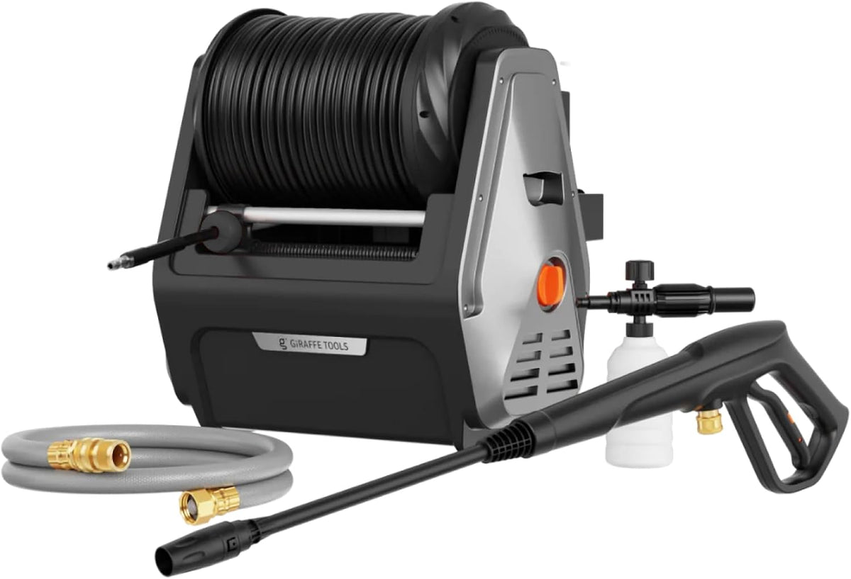 Giraffe Tools nettoyeur haute pression, 1800 W, 30 m, Noir