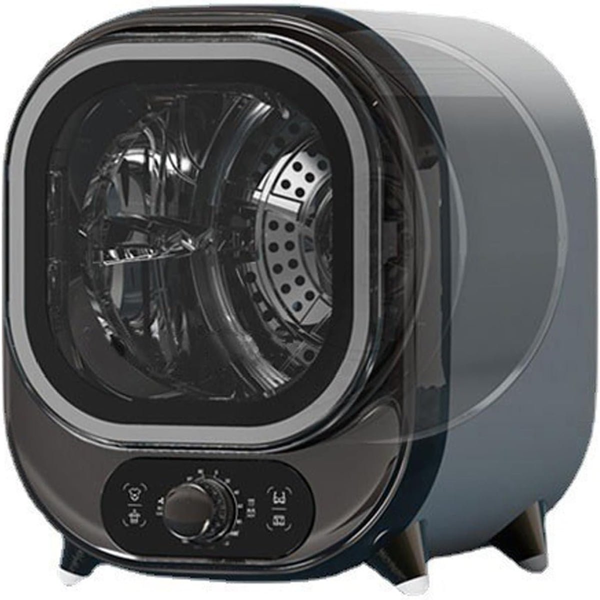 Sèche Sèche-linges avec pompe à chaleur, 450 W, 220 V, Argenté, Petit -Linge, -Linge ventilé, Petit -Linge Avant Compact autoportant