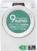 CANDY lave-linge, Blanc, LAVATRICE RO4 1274DWMT/1-S