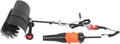 Salmeee Souffleurs de feuilles, 1600 W., 220 V., 600 W, 55 cm, nylon, aluminium., noir, rouge, orange., Balayeuse et souffleur 2 en 1 1
