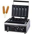 Machine Hot-dogs, 36 × 33 × 24,5 cm, 1 550 W, 1550 W, Acier inoxydable, Argent et noir, à Gaufres pour Hot-Dog