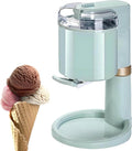 WHYYDSS sorbetière, 1 000 ml, 20 W, 110 V/60 HZ, 220 V/50 HZ, 1 L, PP + aluminium de haute qualité, Vert, automatique