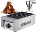YXYLJOZ plancha, 255 × 455 × 160 mm, 2 kW, Argenté, Acier Inoxydable antiadhésif, Nettoyage Facile, idéal pour la Maison