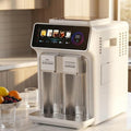 ZenSeFarin machine à glaçons, Blanc, Comptoir 3-en-1, Glace Pilée Et Eau Glacée.Produit 12 Glaçons en 6 à 10 Minutes