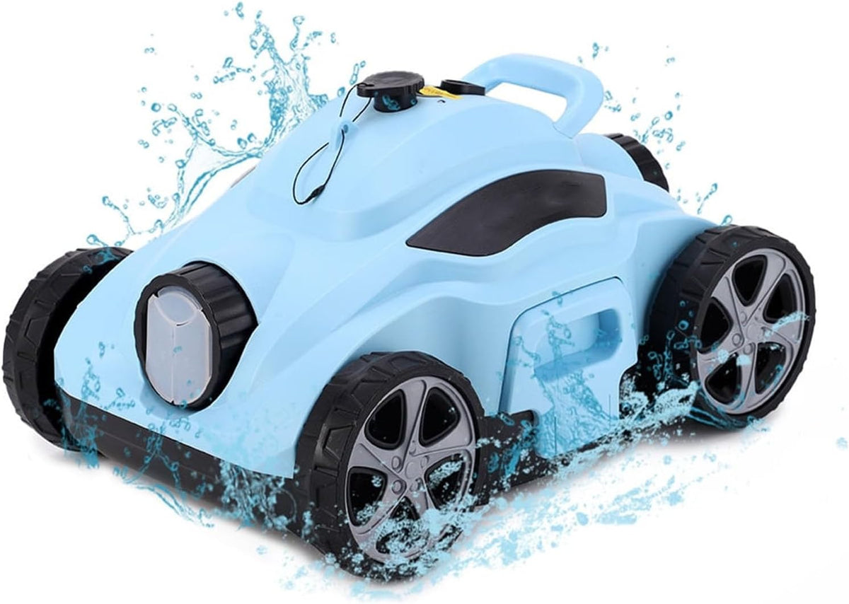 Robot Systèmes de nettoyage automatique, 076 m, Noir, nettoyeur de piscine, aspirateur sans fil pour nettoyage automatique
