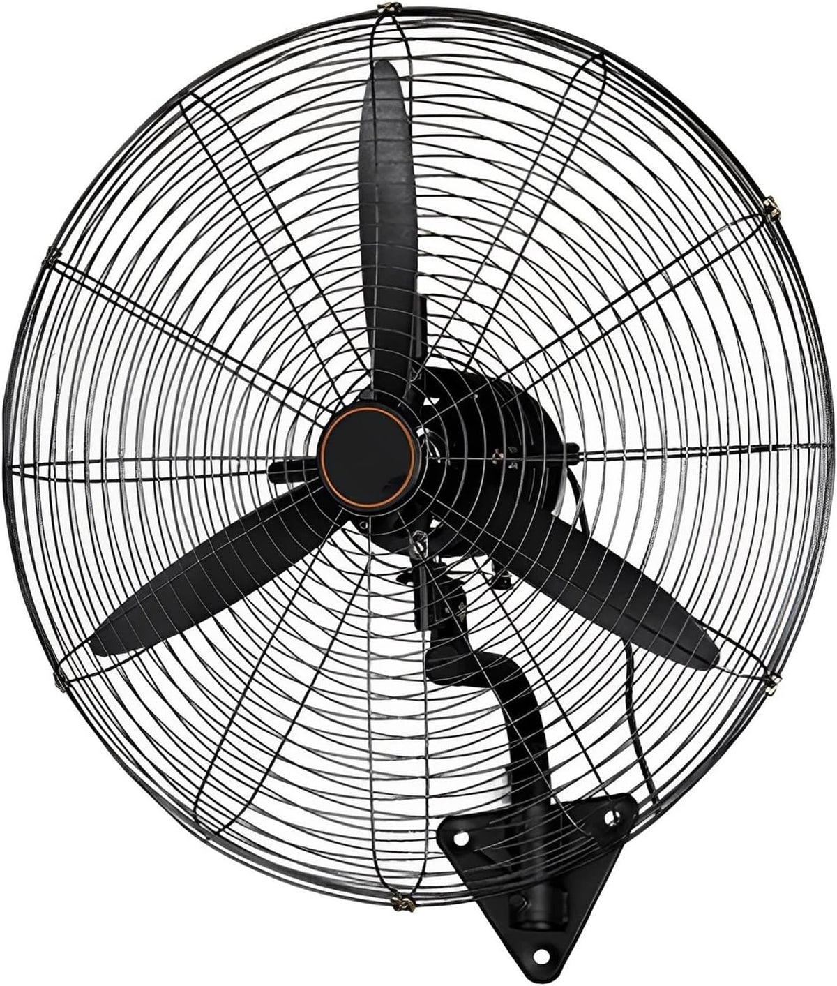 SFNIOKFG Ventilateurs muraux, Noir, Ventilateur Mural Industriel 22''/26''/30'', Ventilateur Mural Haute Puissance Haute Vitesse