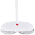 CWCKDJDH Aspirateurs balais et balais électriques, blanc et rouge, Balai à franges sèches sans fil - Balayeuse électrique sans fil
