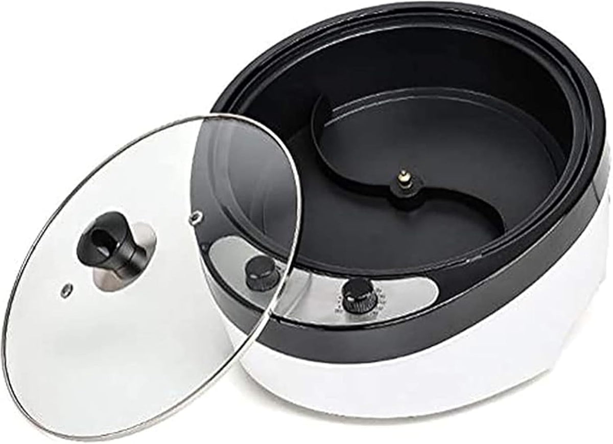 ERSINIAN Torréfacteurs, Noir, Torréfacteur électrique à café - Grande capacité pour torréfier Le café