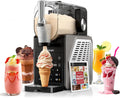 Azmsary sorbetière, 2,5 L, Noir, Machine Slushie & Machine à Glace pour Maison, 6 Programmes, Préparez slushies