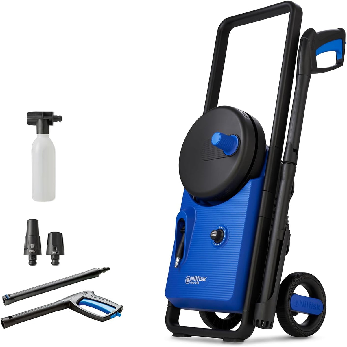 Nilfisk nettoyeur haute pression, 1800 W, Noir, Core 140 Bars avec PowerControl pour Le Jardin, Terrasse et Voiture ( ) 128471263