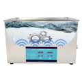 Fermoirper Fournitures pour le nettoyage du laboratoire, Environ 120 dB, 30 L, 220 V, 600 W, acier inoxydable 201&304,caoutchouc, Noir