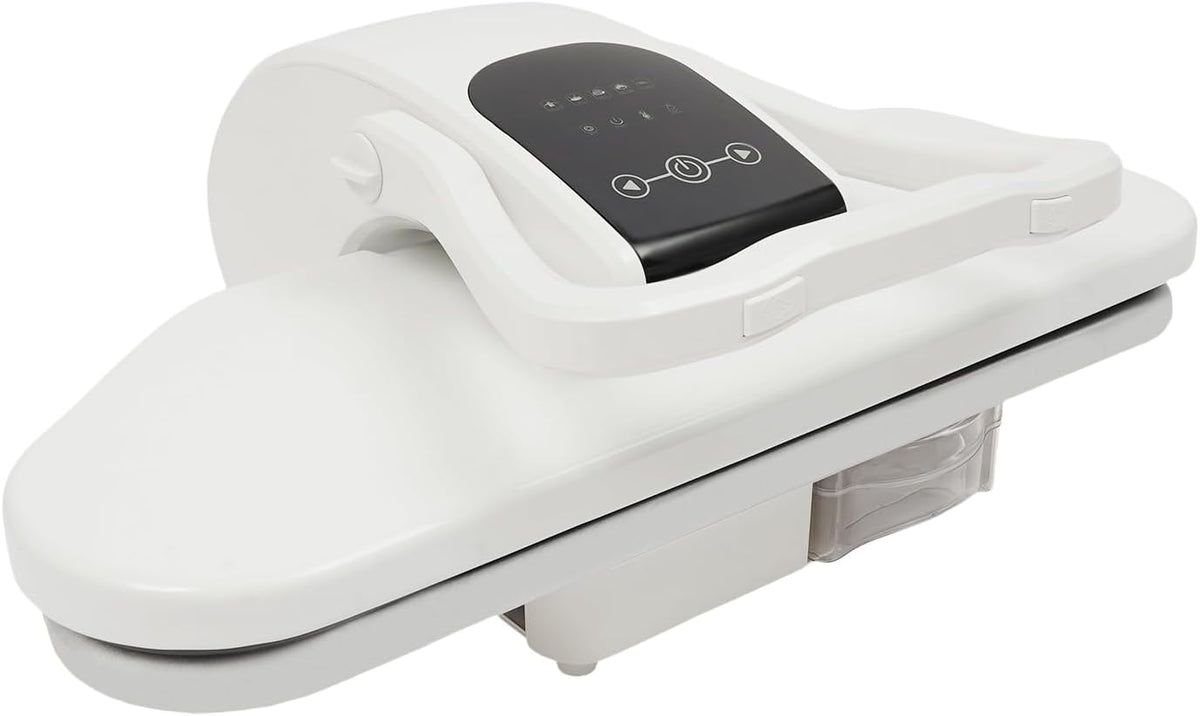 Duoruameng presse à repasser, 66 x 53 x 26 cm., 2200 W., 66 cm, fer, aluminium, ABS, noir/blanc., Presse vapeur professionnelle