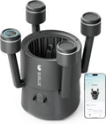 BUBLUE Systèmes de nettoyage automatique, 5 litres, Gris, BuVortex V5 Robot de piscine avec contrôle par application