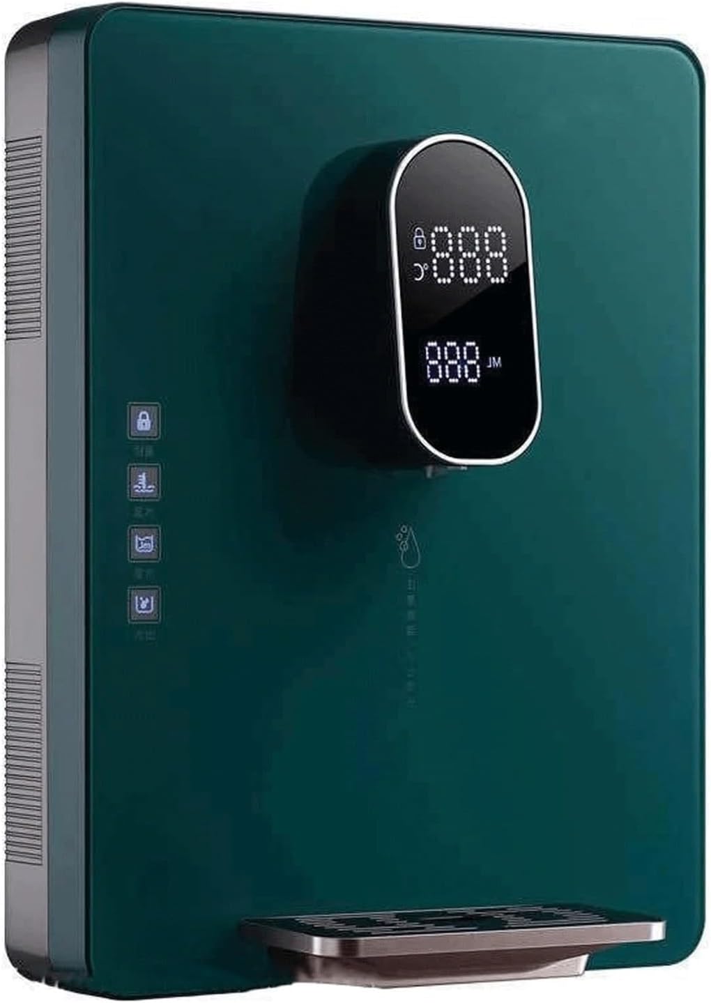 bureau Distributeur, 25 L, Noir, d'eau murale /H réglable instantanément, eau chaude et froide, d'eau domestique intelligent pour et usage commercial