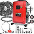 XIIW Furets déboucheurs, Puissance : 400 W, 400 W, 31,5 m, 10 mm, 5 m, Noir, Furet Déboucheur Électrique avec FI Protection