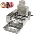 KAIKAFEI Machines à donuts, 2000 W, 110 V / 230 V, 230 V, Acier Inoxydable 304 Durable, Argenté, Machine à Donuts Automatique 4 Rangées