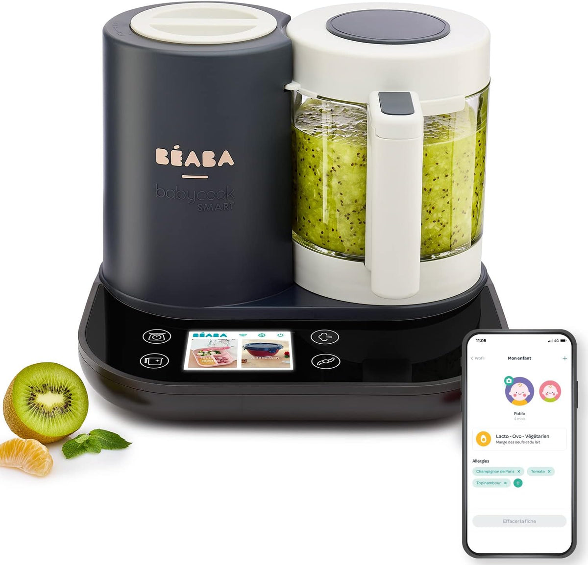 Béaba blender, 2.25 L, Argenté