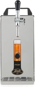 ich-zapfe.de Tireuses à bières, 30 litres, Argenté/Vert, Tireuse à bière, PYGMY 25/K, compresseur intégré