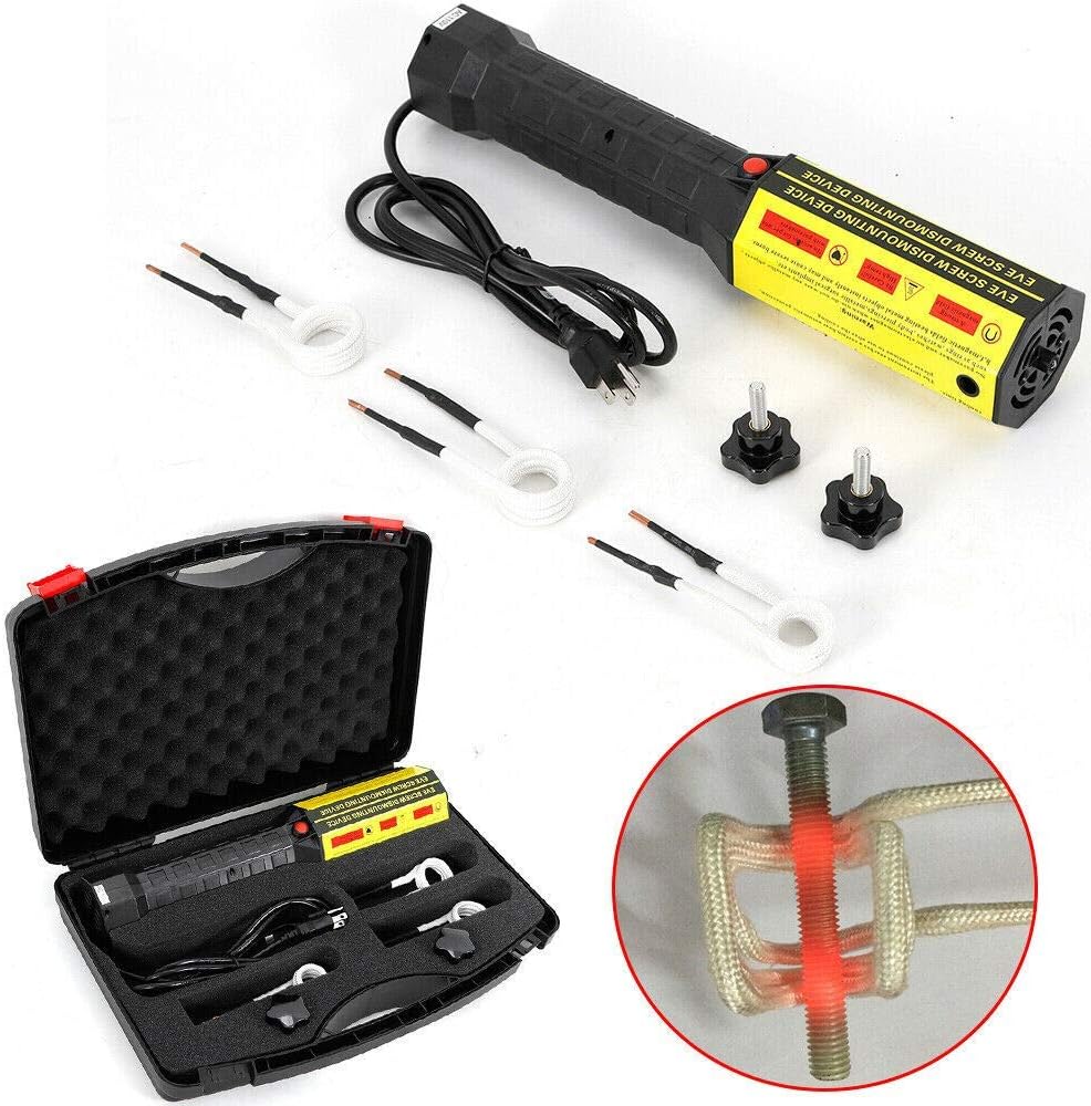 Caskunbsy Bobines d'induction, 1000 W, 220 V, 1200 W, Noir, Kit de Chauffage par Induction par Induction Magnétique