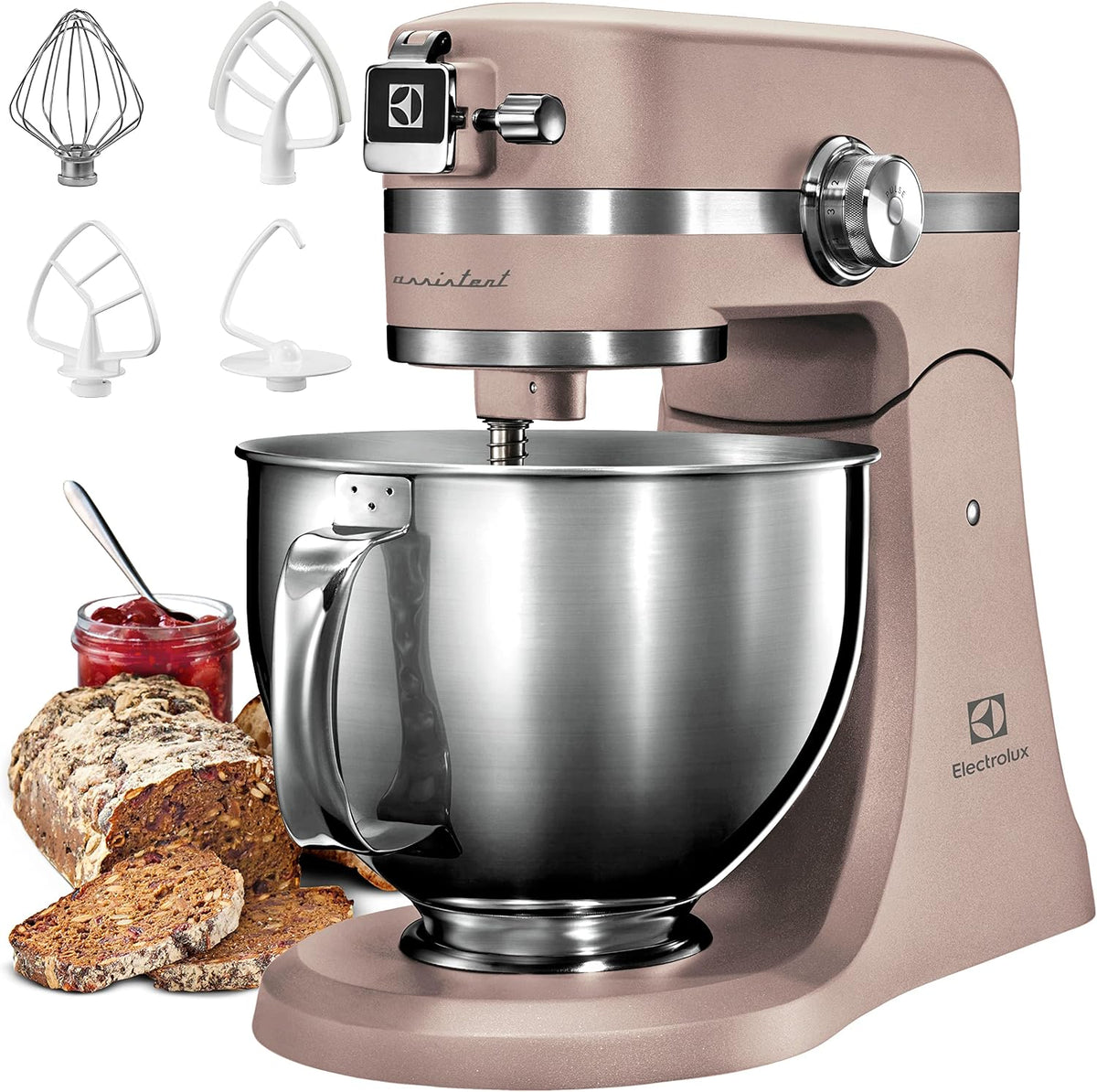Electrolux robot pâtissier, Beige, Pétrisseuse Taglia Unica (Sabbia)