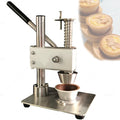 Presse Presses à pâte, Argenté, à tarte à œufs commerciale et machine à tartelettes, outil de manuel robuste avec base stable pour tartes cohérentes